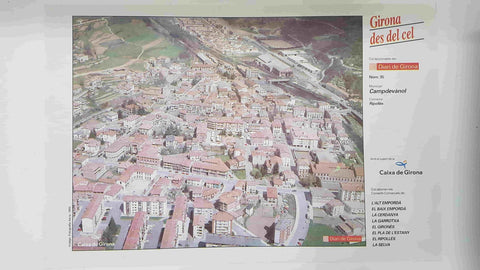 Lamina num 35 Girona des del cel: Municipi Campdevànol (Comarca Ripollès - Girona)