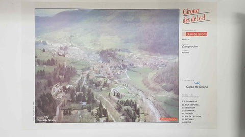 Lamina num 38 Girona des del cel: Municipi Camprodon (Comarca Ripollès - Girona)