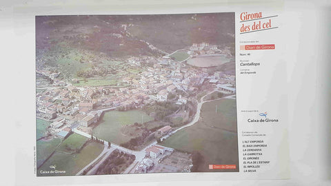 Lamina num 40 Girona des del cel: Municipi Cantallops (Comarca Alt Empordà - Girona)