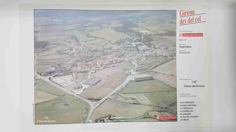 Lamina num 041 Girona des del cel: Municipi Capmany (Comarca Alt Empordà - Girona)