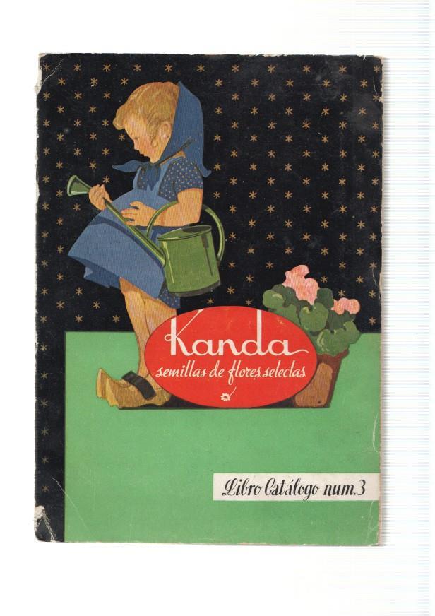 Libro catalogo numero 03. Semillas de flores selectas