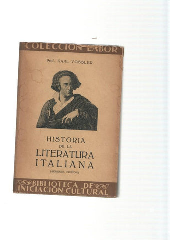 Historia de la Literatura Italiana