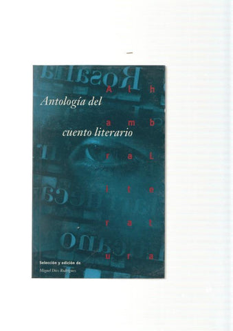 Antologia del cuento literario