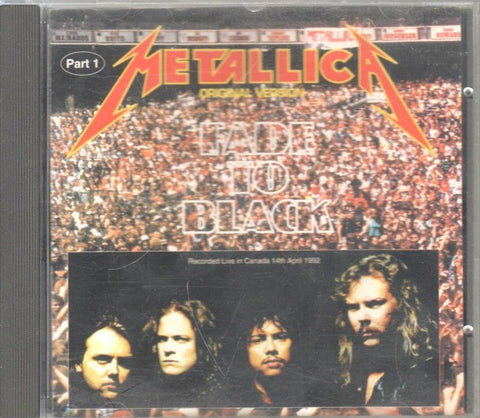 CD Musica: Metallica - Fade to Black Part 1