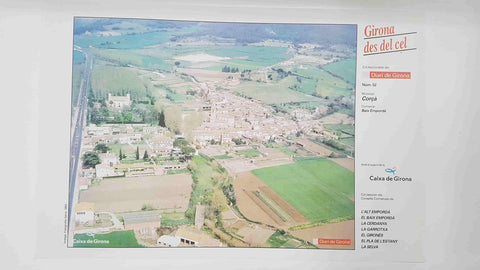 Lamina num 52 Girona des del cel: Municipi Corçà (Comarca Baix Empordà - Girona)