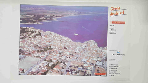 Lamina num 60 Girona des del cel: Municipi L'Escala (Comarca Alt Empordà - Girona)