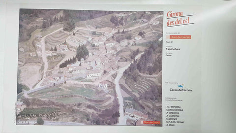 Lamina num 61 Girona des del cel: Municipi Espinelves (Comarca Osona - Girona)