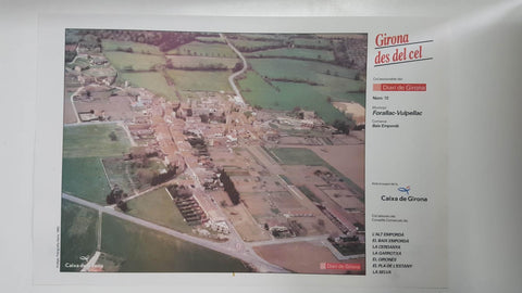 Lamina num 72 Girona des del cel: Municipi Forallac-Vulpellac (Comarca Baix Empordà - Girona)
