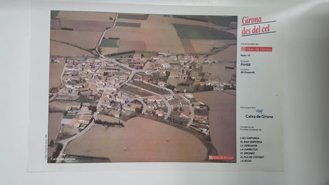 Lamina num 74 Girona des del cel: Municipi Fortià (Comarca Alt Empordà - Girona)