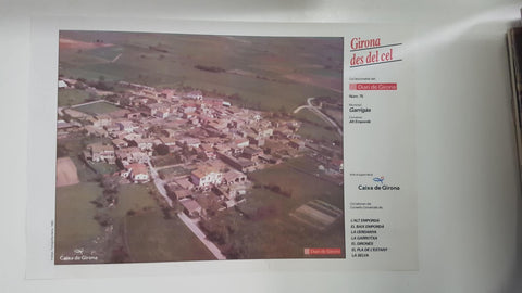 Lamina num 75 Girona des del cel: Municipi Garrigàs (Comarca Alt Empordà - Girona)