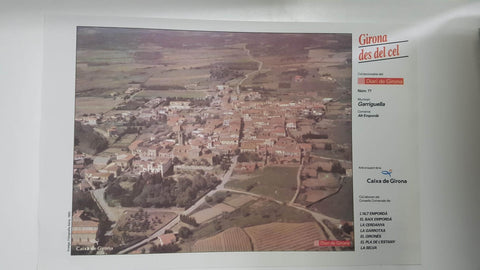 Lamina num 77 Girona des del cel: Municipi Garriguella (Comarca Alt Empordà - Girona)