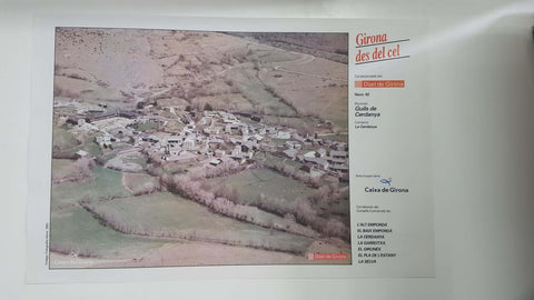 Lamina num 82 Girona des del cel: Municipi Guils de Cerdenya (Comarca La Cerdenya - Girona)