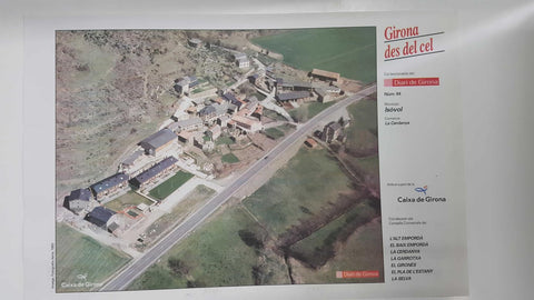 Lamina num 84 Girona des del cel: Municipi Isòvol (Comarca La Cerdenya - Girona)