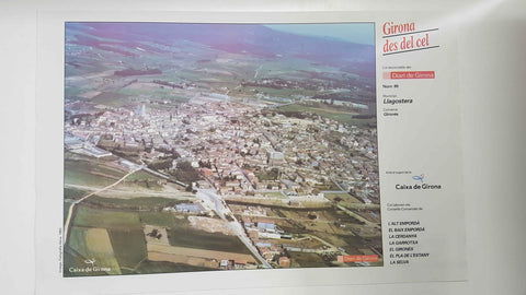 Lamina num 89 Girona des del cel: Municipi Llagostera (Comarca Gironès - Girona)