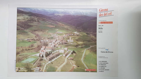 Lamina num 106 Girona des del cel: Municipi Molló (Comarca Ripollès - Girona)