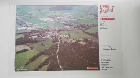 Lamina num 108 Girona des del cel: Municipi Mont-ras (Alt Empordà - Girona)