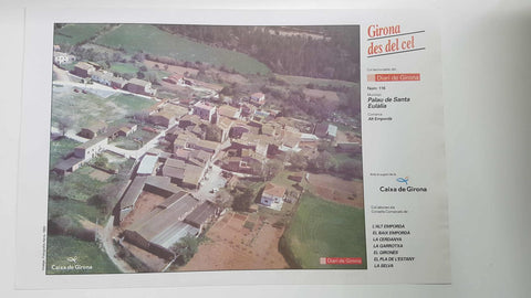 Lamina num 116 Girona des del cel: Municipi Palau de Santa Eulàlia (Comarca Alt Empordà - Girona)