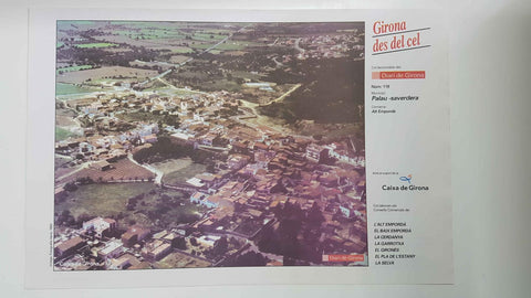 Lamina num 118 Girona des del cel: Municipi Palau-saverdera (Comarca Alt Empordà - Girona)