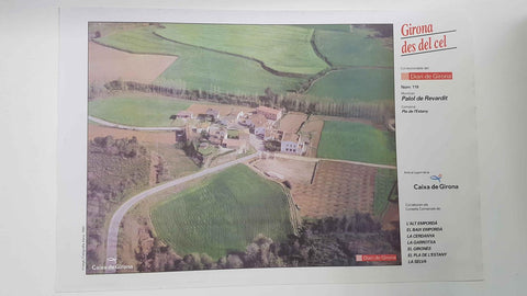 Lamina num 119 Girona des del cel: Municipi Palol de Revardit (Comarca Pla de l'Estany - Girona)