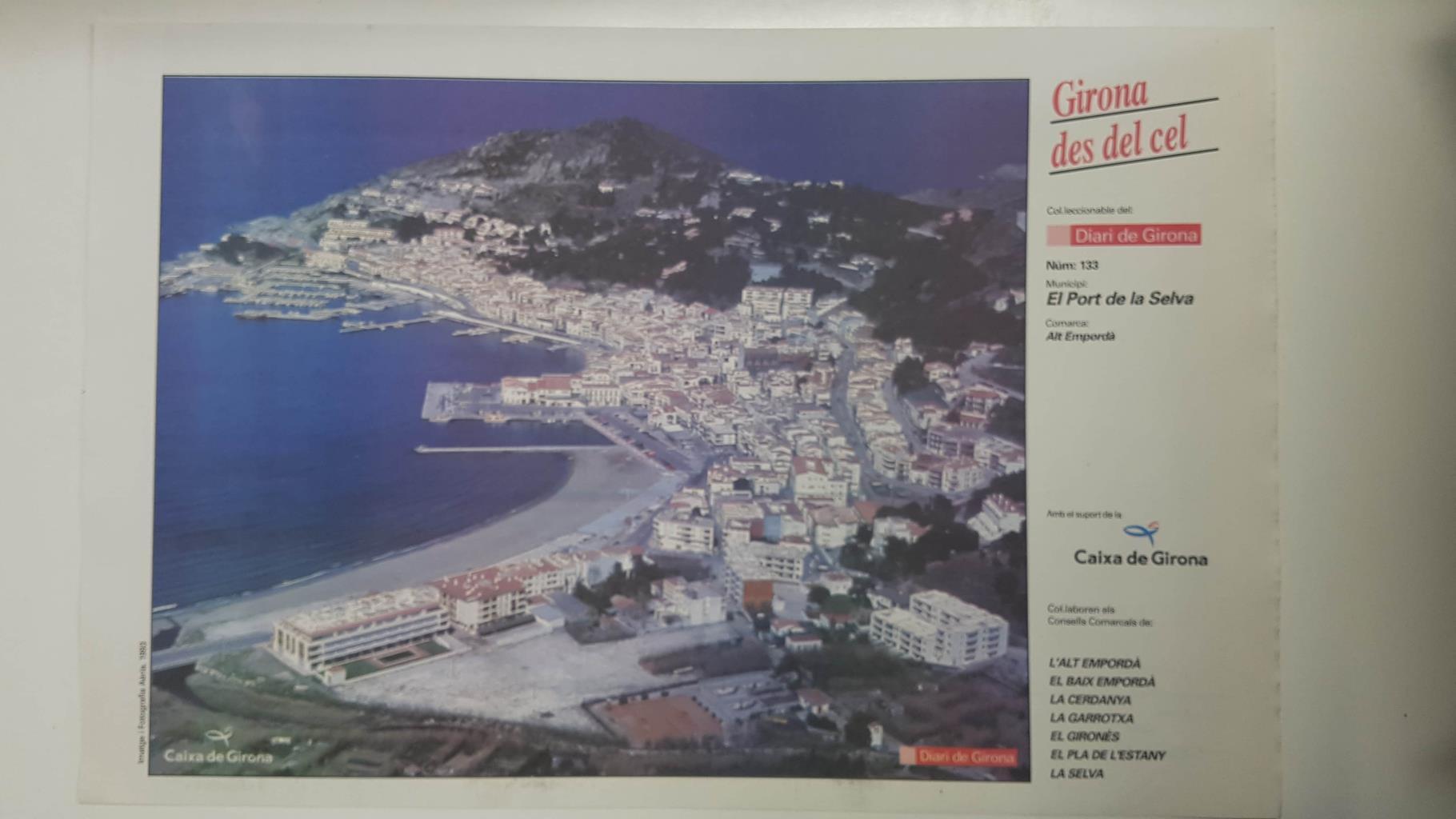 Lamina num 133 Girona des del cel: Municipi El Port de la Selva (Comarca Alt Empordà - Girona)
