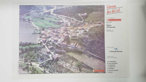Lamina num 138 Girona des del cel: Municipi Rabós d'Empordà (Comarca Alt Empordà - Girona)