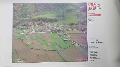 Lamina num 144 Girona des del cel: Municipi Ridaura (Comarca La Garrotxa - Girona)