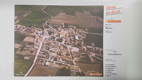Lamina num 146 Girona des del cel: Municipi Riumors (Comarca Alt Empordà - Girona)