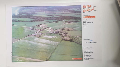 Lamina num 151 Girona des del cel: Sant Andreu de Salou (Comarca Gironès - Girona)