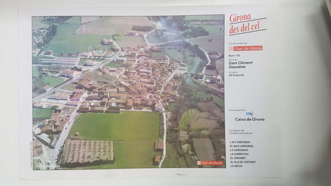 Lamina num 153 Girona des del cel: Sant Climent Sescebes (Comarca Alt Empordà - Girona)