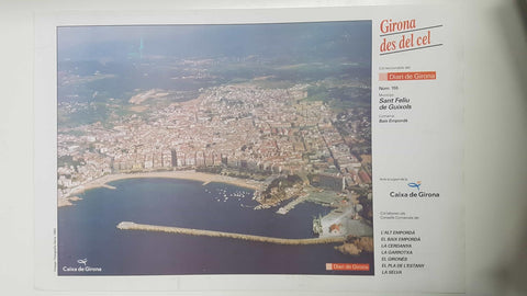 Lamina num 155 Girona des del cel: Sant Feliu de Guixols (Comarca Baix Empordà - Girona)