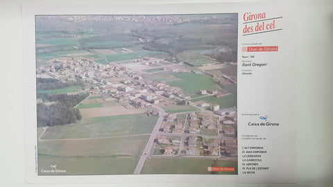 Lamina num 158 Girona des del cel: Sant Gregori (Comarca Gironès - Girona)