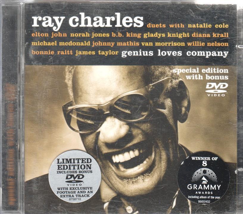 CD+DVD Musica: Ray charles - Genius Loves Company (Limited edition)