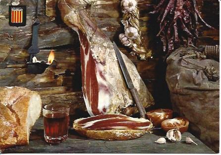 POSTAL A2181: Jamon