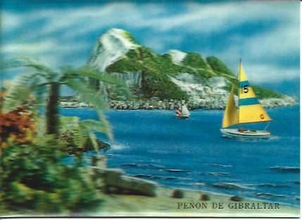 POSTAL A2174: Peñon de Gibraltar