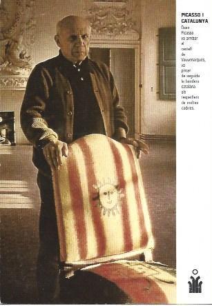 POSTAL A2176: Picasso y Catalunya