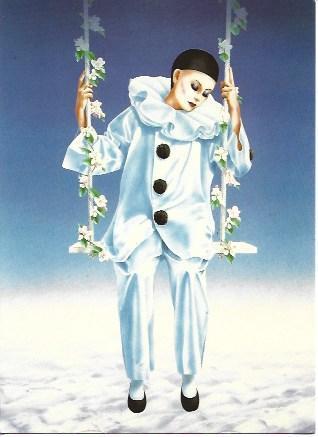 POSTAL A2177: Pierrot