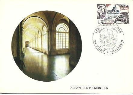 POSTAL A2221: Abadia des Premontres