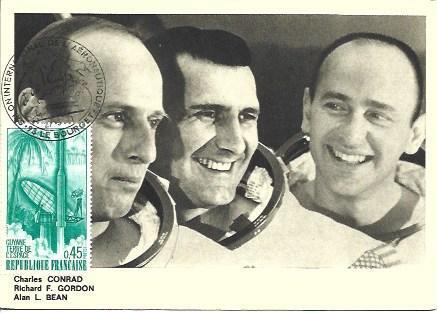 POSTAL A2233: Charles Conrad, Richard Gordon y Alan Bean