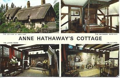 POSTAL A2229: Anne Hathaway's Cottage