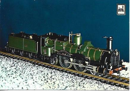 POSTAL A2212: Locomotora de Francia de 1883