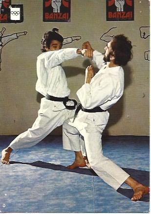 POSTAL A2108: Serie Karate, Ippon Kumite