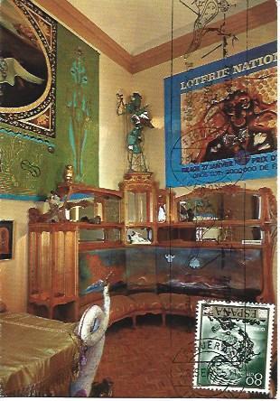 POSTAL A2154: Mueble de Gaudi 