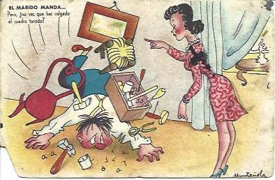 POSTAL A2134: El marido manda