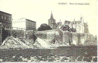 POSTAL A2337: Antiguo Castillo de Astorga