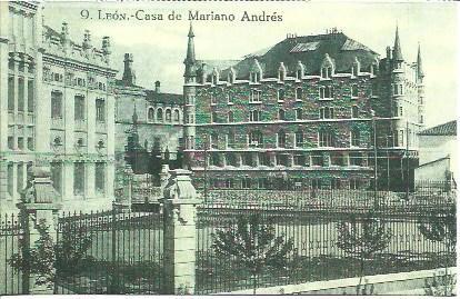 POSTAL A2317: Casa de Mariano Andres de Leon