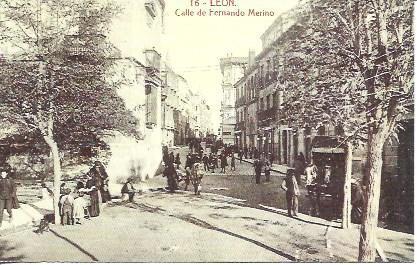 POSTAL A2326: Calle de Fernando Merino de Leon
