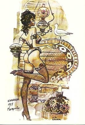 POSTAL A2348: Esmeralda