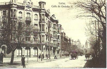 POSTAL A2314: Leon. Calle de Ordoño II
