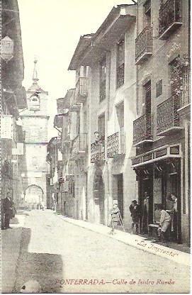 POSTAL A2265: Calle de Isidro Rueda en Ponferrada