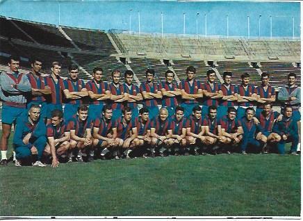 POSTAL A2242: Barcelona FC 1968